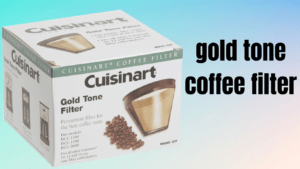 gold tone coffee filter