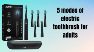 5 modes of electric toothbrush for adults