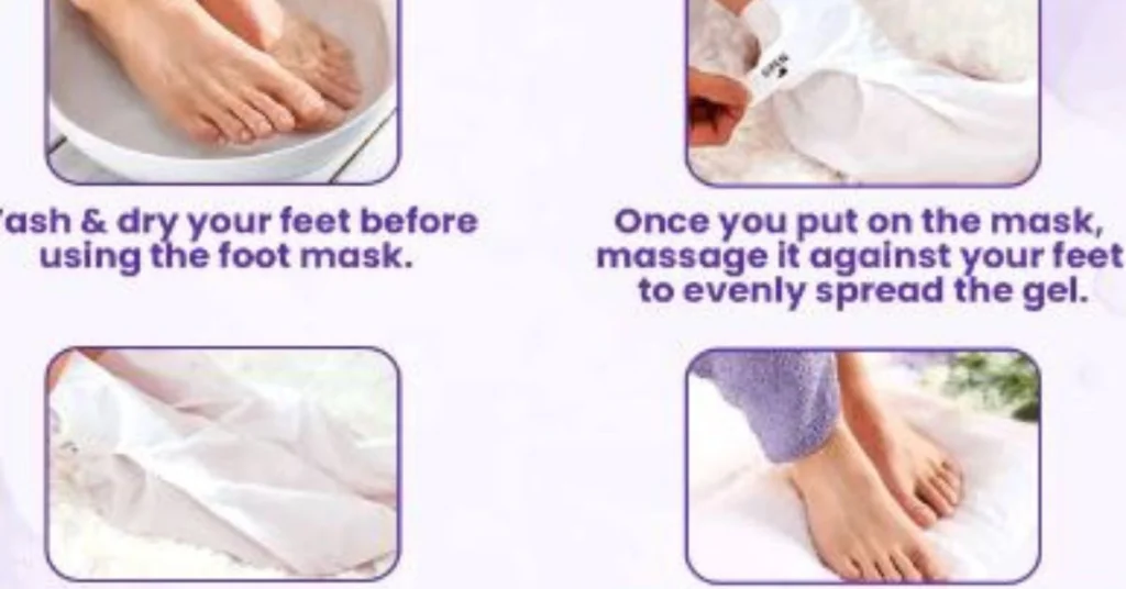 Can I use a foot mask while breastfeeding?