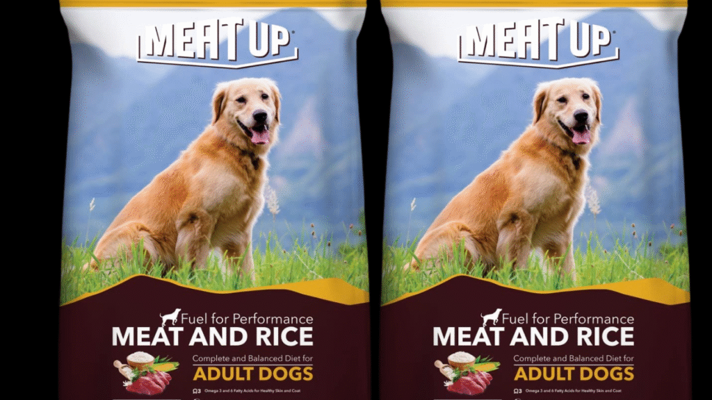 Meat and Rice Dog Food