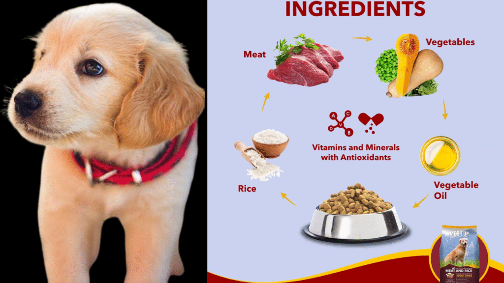 Meat and Rice Dog Food